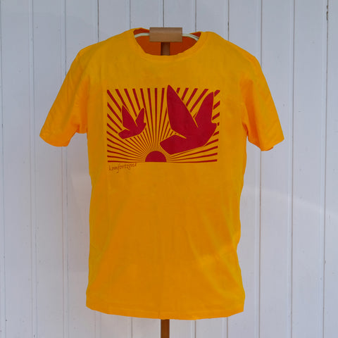 Sonne: Peace Bro' Bats [rot|gelb]